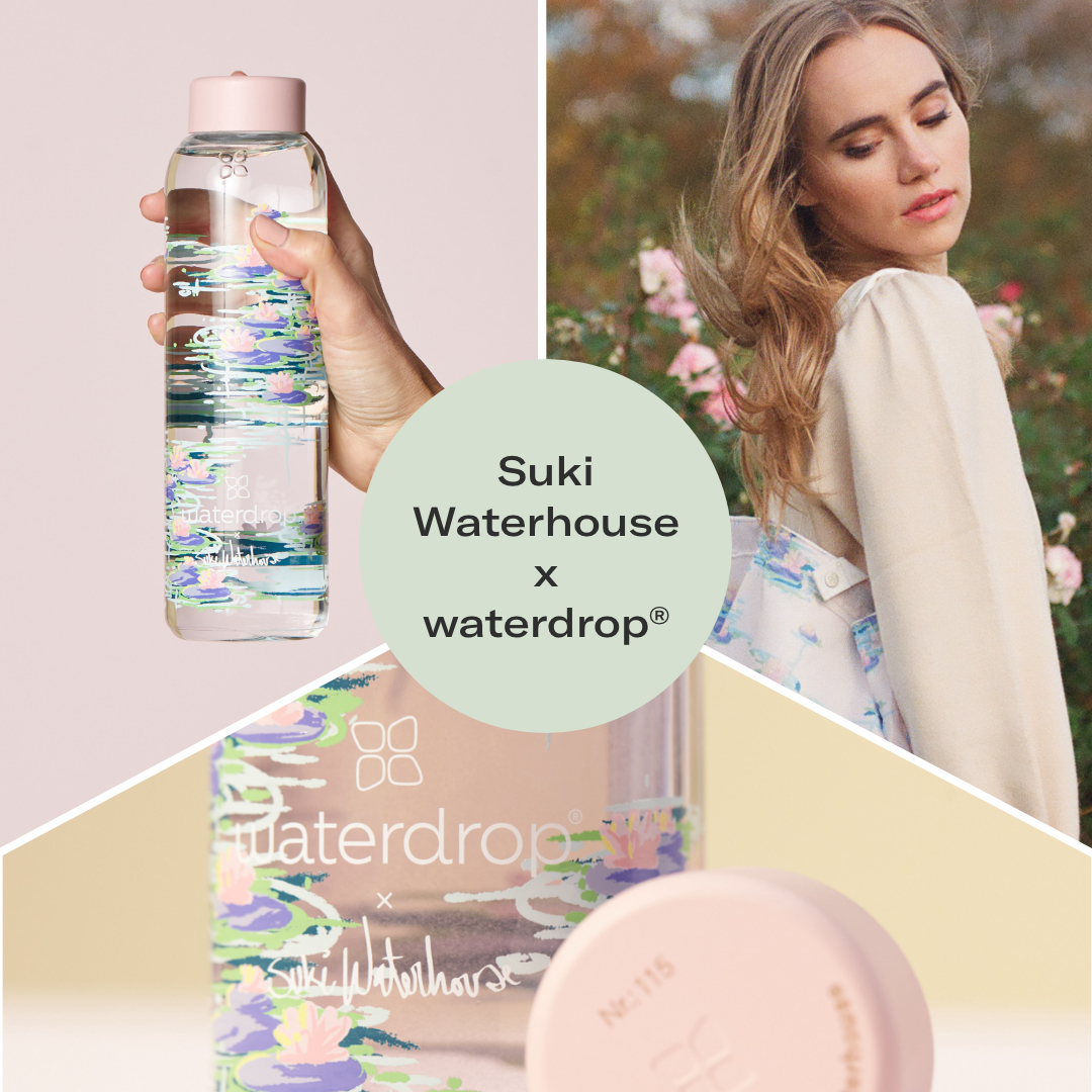 SUKI WATERHOUSE PER WATERDROP: LA BORRACCIA SOSTENIBILE IN LIMITED