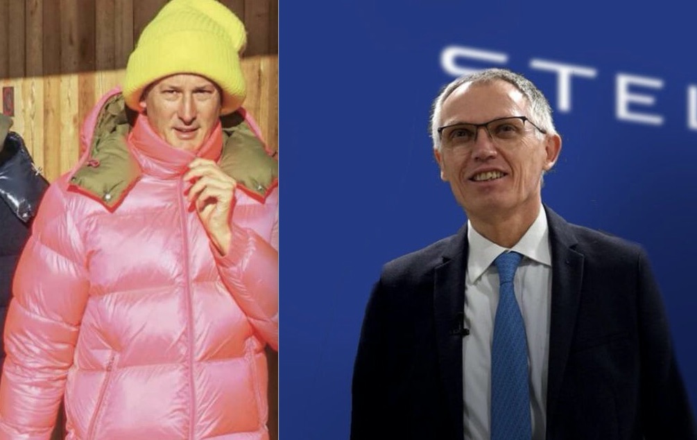 Foto Elkann: Dagospia; foto Tavares: Abruzzo Web